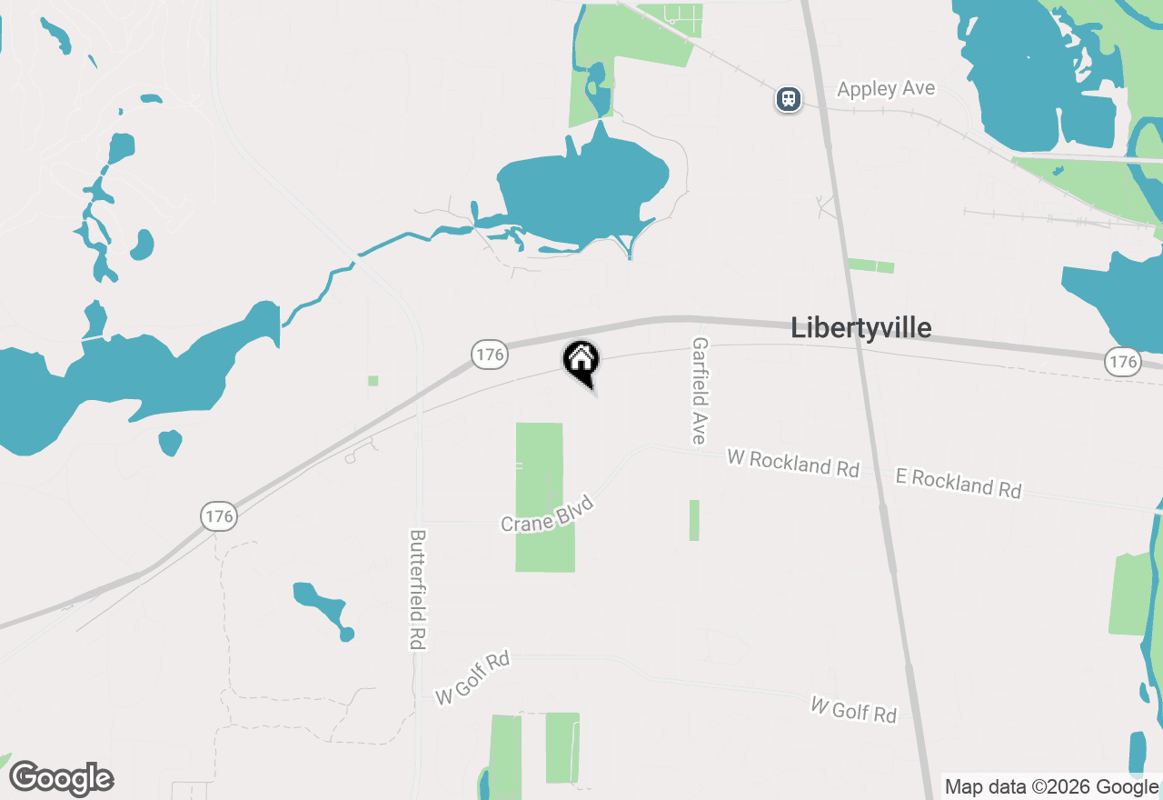 Map of 314 Drake Street, Libertyville, IL 60048