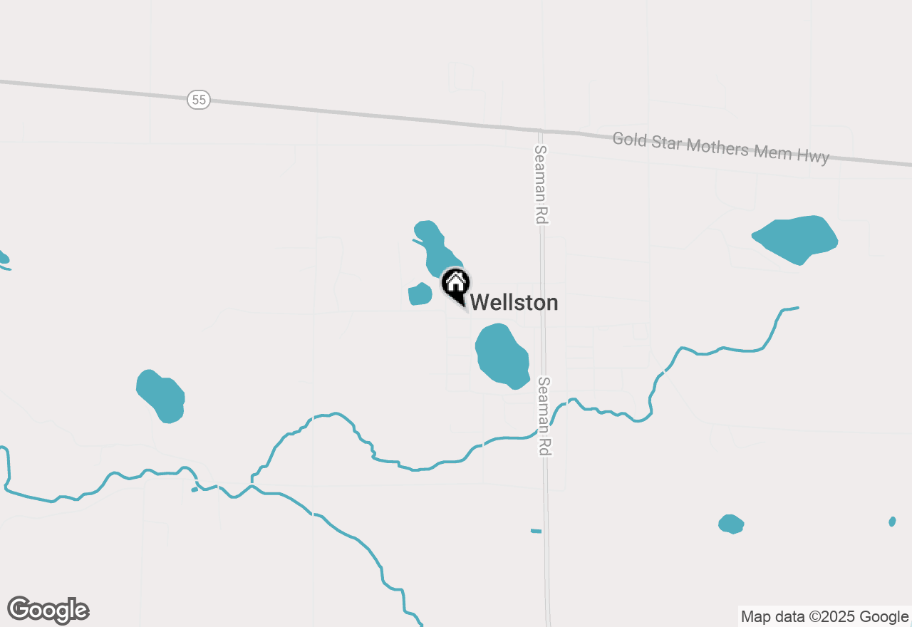 Map of 16920 6th Street, Wellston, MI 49689