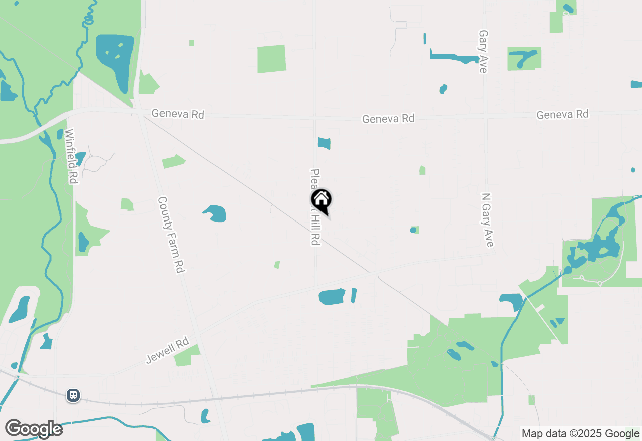 Map of 0N101 Pleasant Hill Road, Wheaton, IL 60187