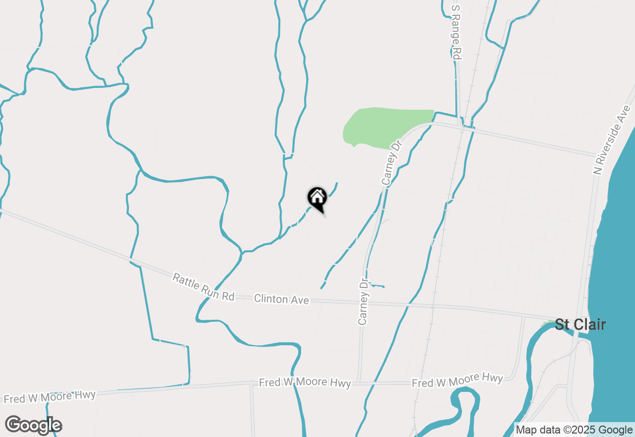 Map of 1826 Riley Road, St, MI 48079