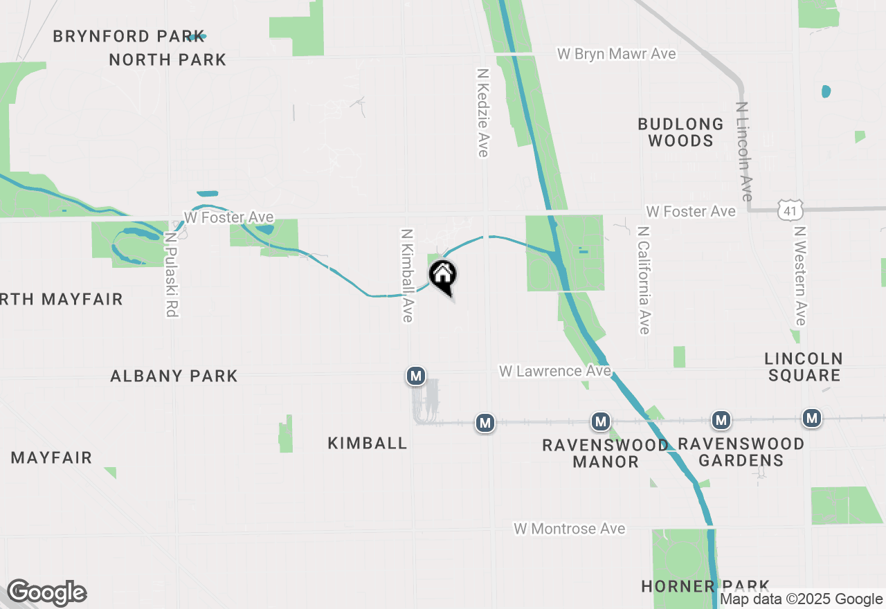 Map of 4944 N Spaulding Avenue #G, Chicago, IL 60625