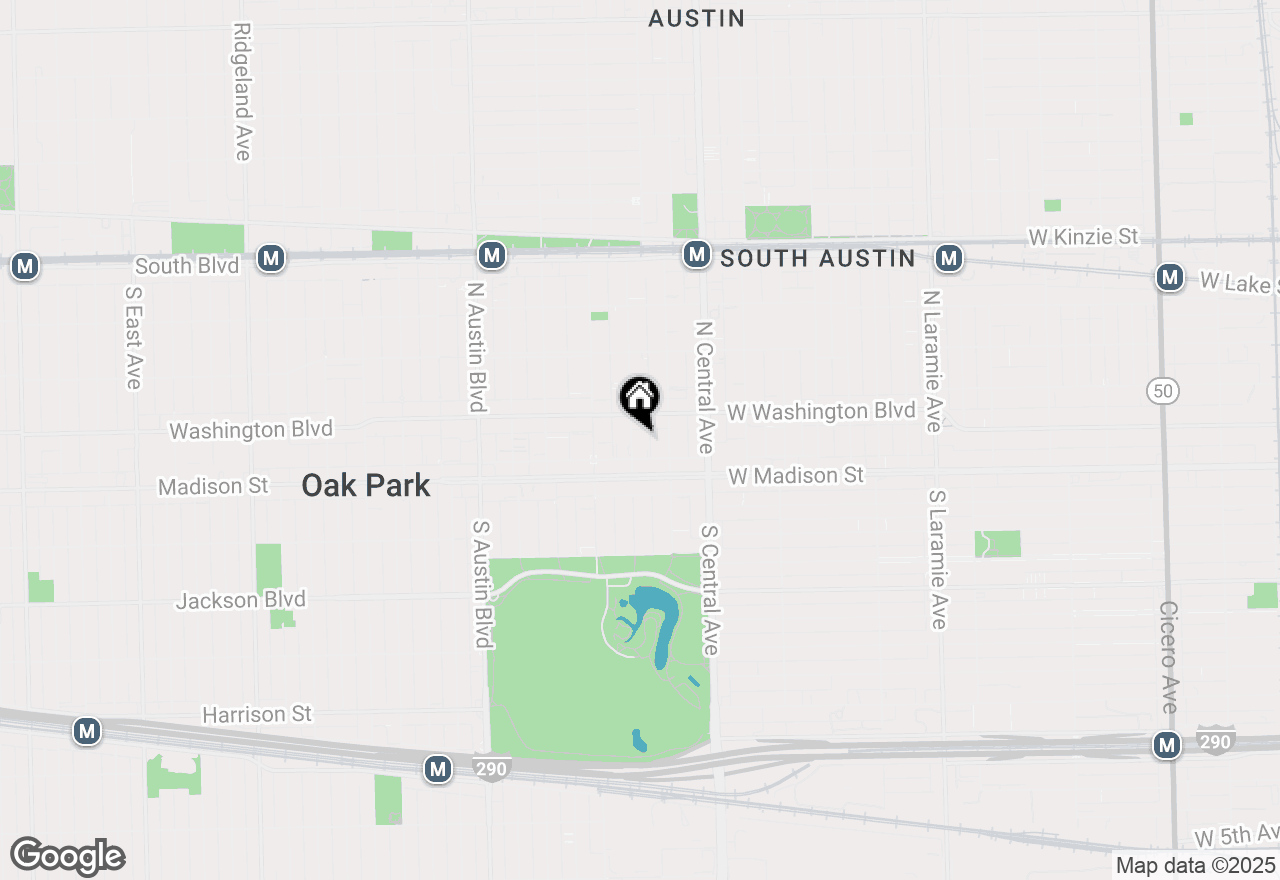 Map of 37 N Waller Avenue, Chicago, IL 60644