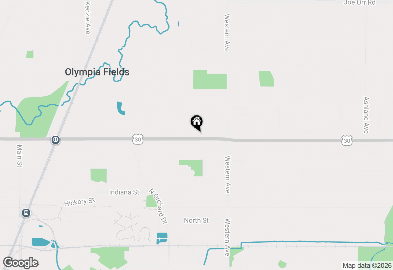 Map of 2555 W Lincoln Highway #102, Olympia Fields, IL 60461