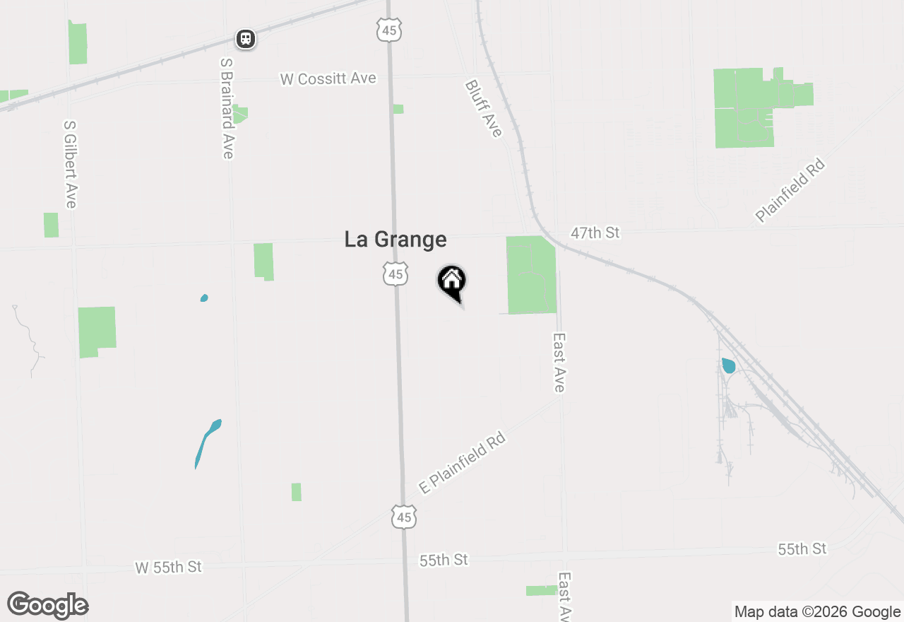 Map of 640 8th Avenue, La Grange, IL 60525