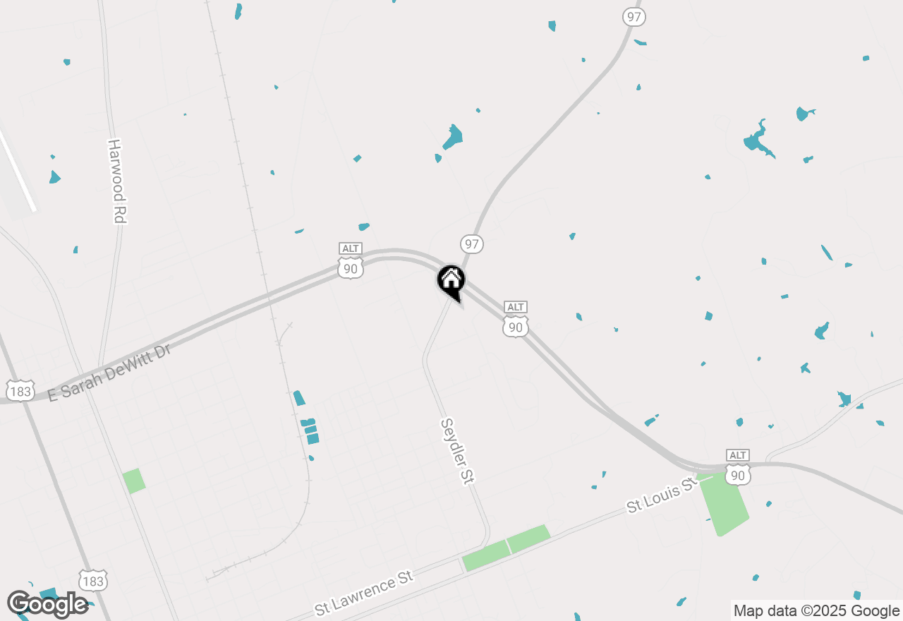 Map of 1604 Waelder Highway, Gonzales, TX 78629