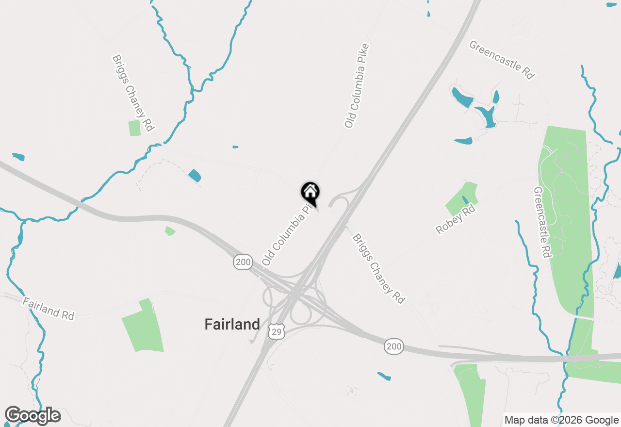 Map of 10 Avonshire Court, Silver Spring, MD 20904