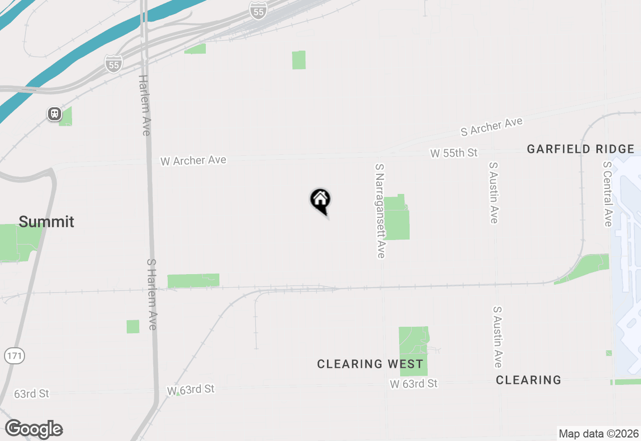 Map of 5712 S Nashville Avenue, Chicago, IL 60638