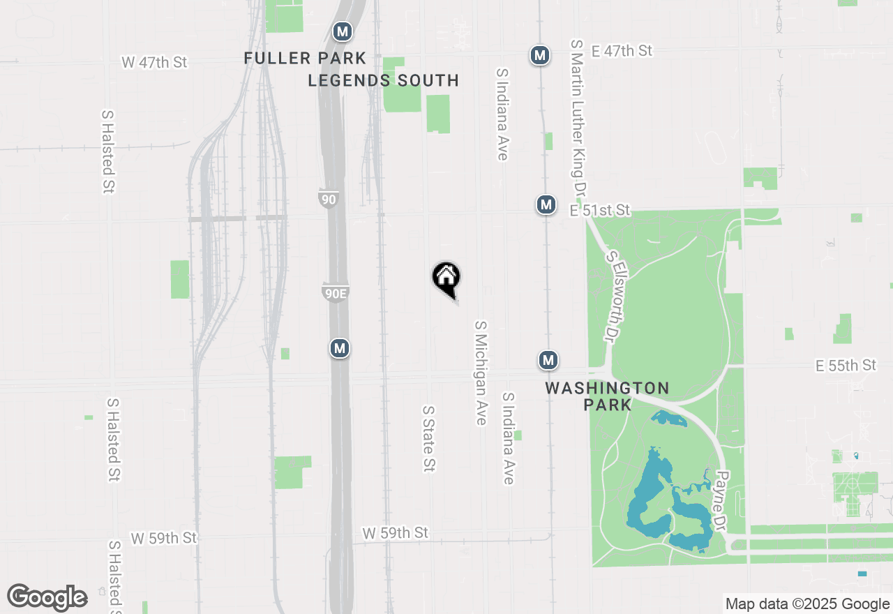 Map of 5312 S Wabash Avenue, Chicago, IL 60615