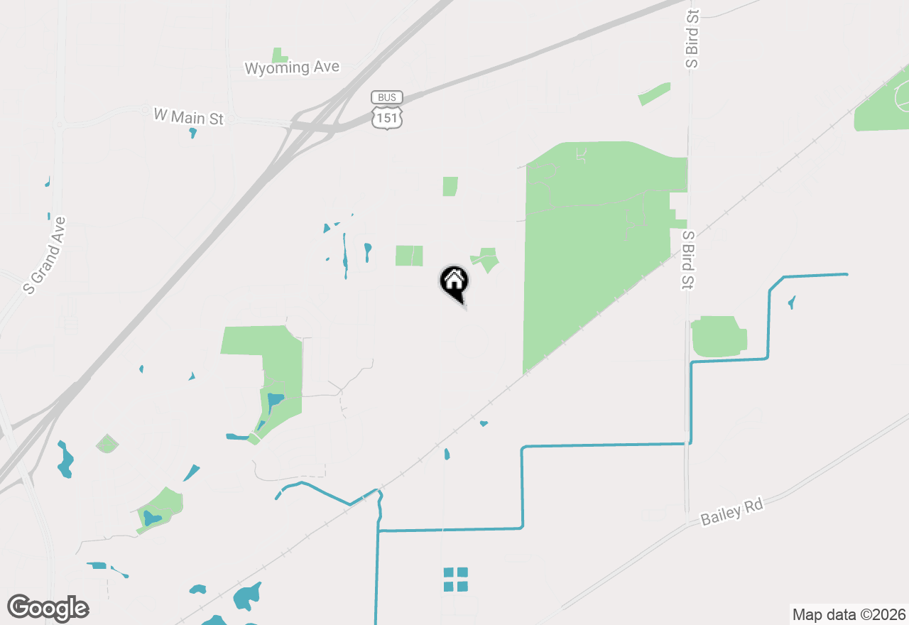 Map of 1621 Sapphire Way, Sun Prairie, WI 53590