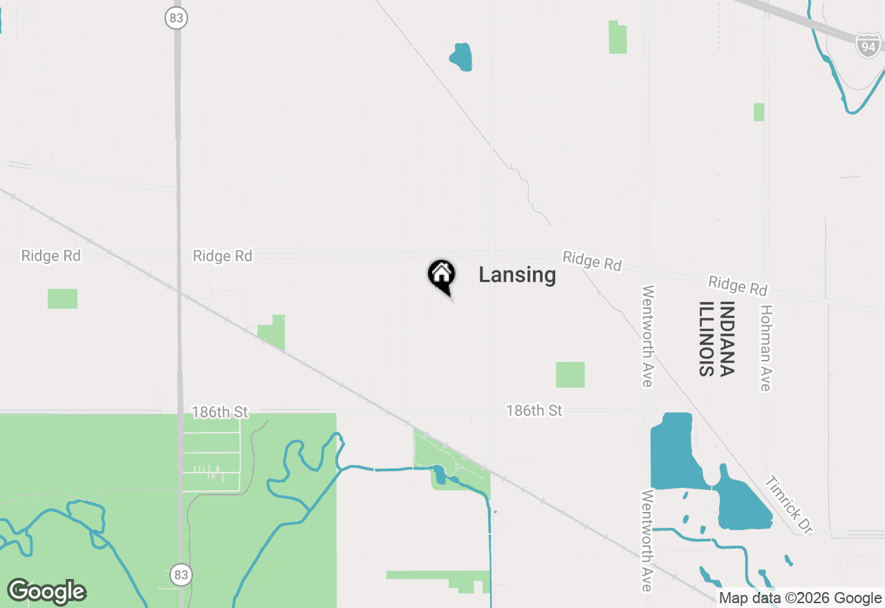 Map of 3051 183rd Street, Lansing, IL 60438