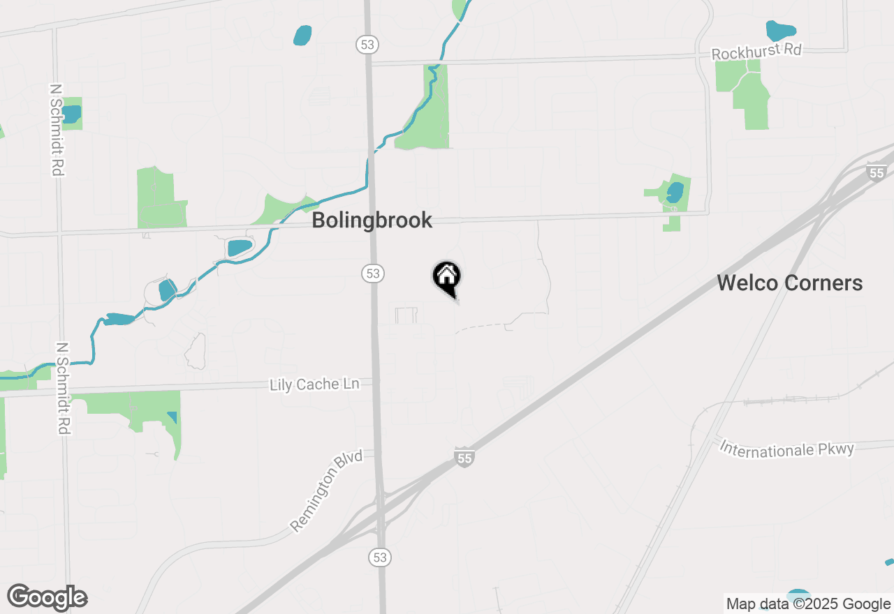 Map of 400 Salem Square #000, Bolingbrook, IL 60440