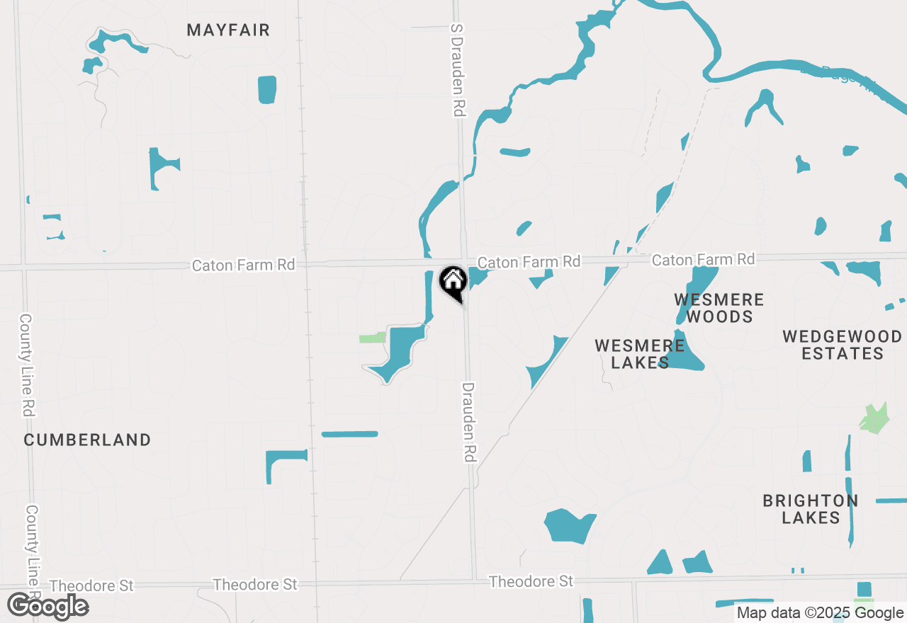 Map of 6005 Blackberry Ridge, Plainfield, IL 60586