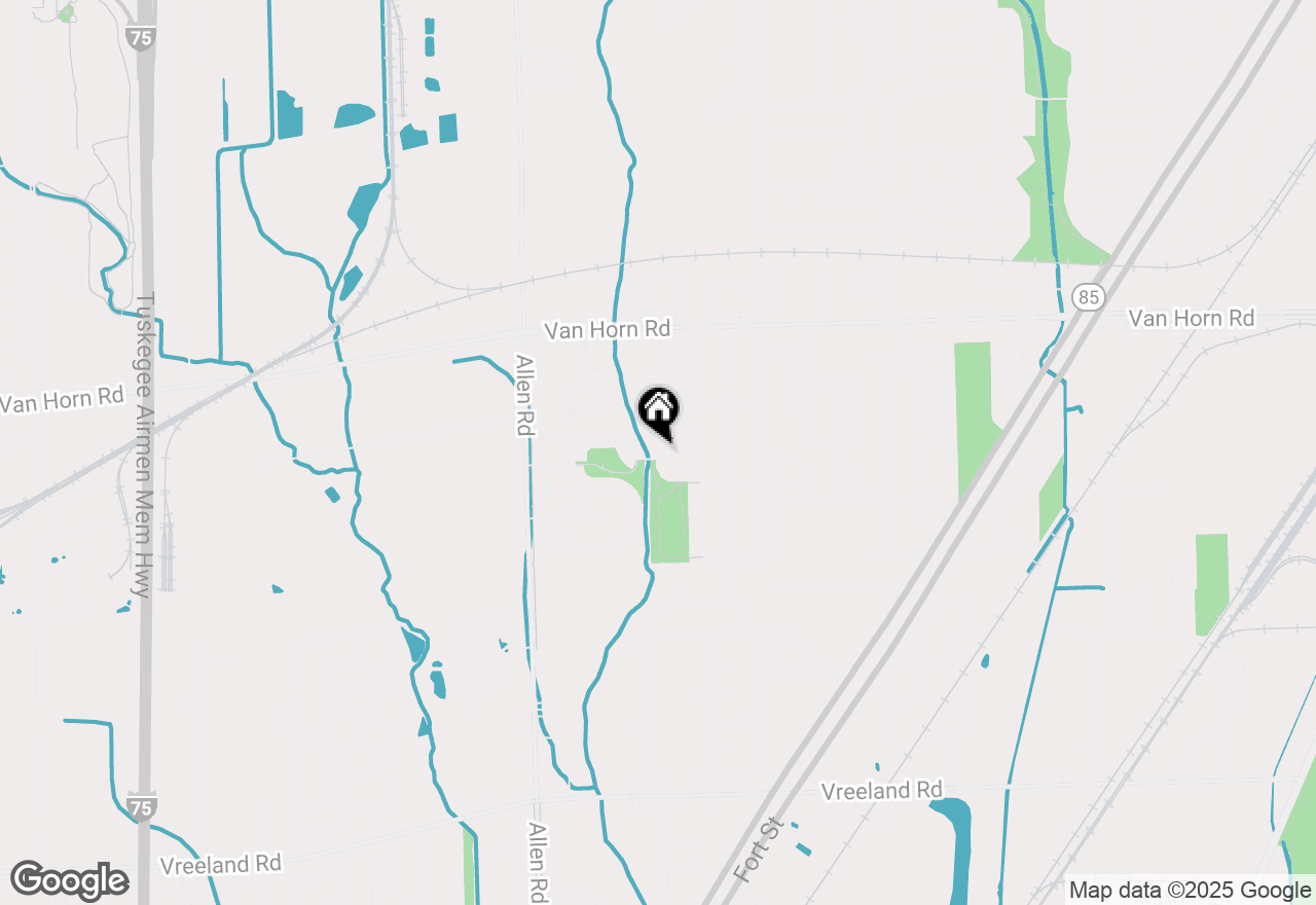 Map of 19010 Arlington Drive, Trenton, MI 48183