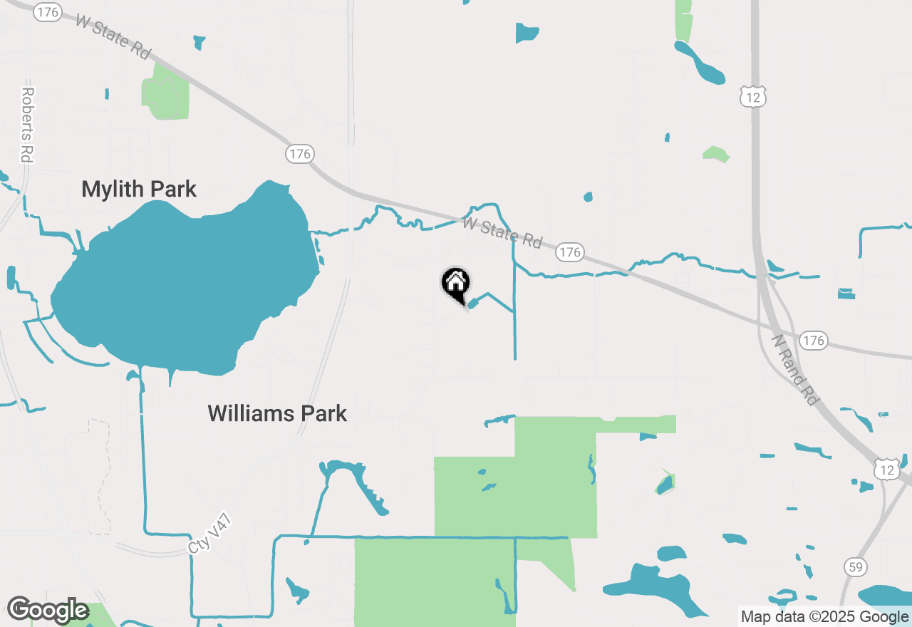 Map of 27125 N Williams Park Road, Wauconda, IL 60084