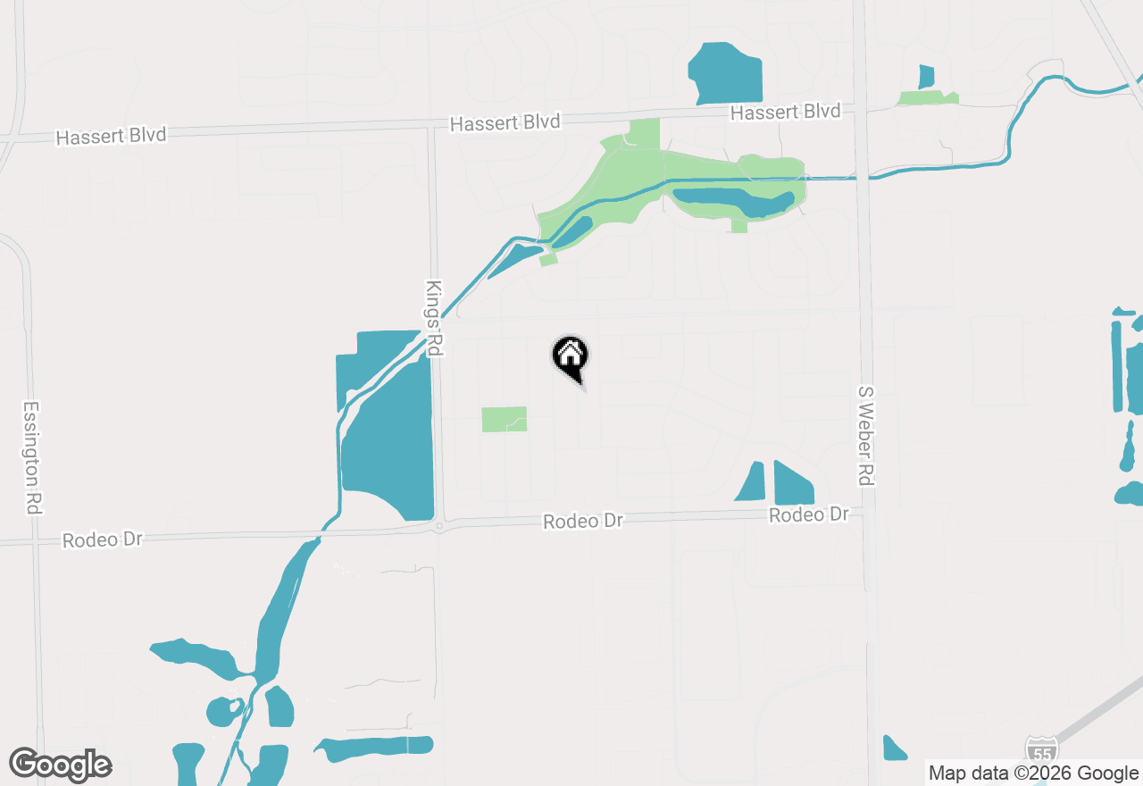 Map of 1562 Glenside Drive, Bolingbrook, IL 60490