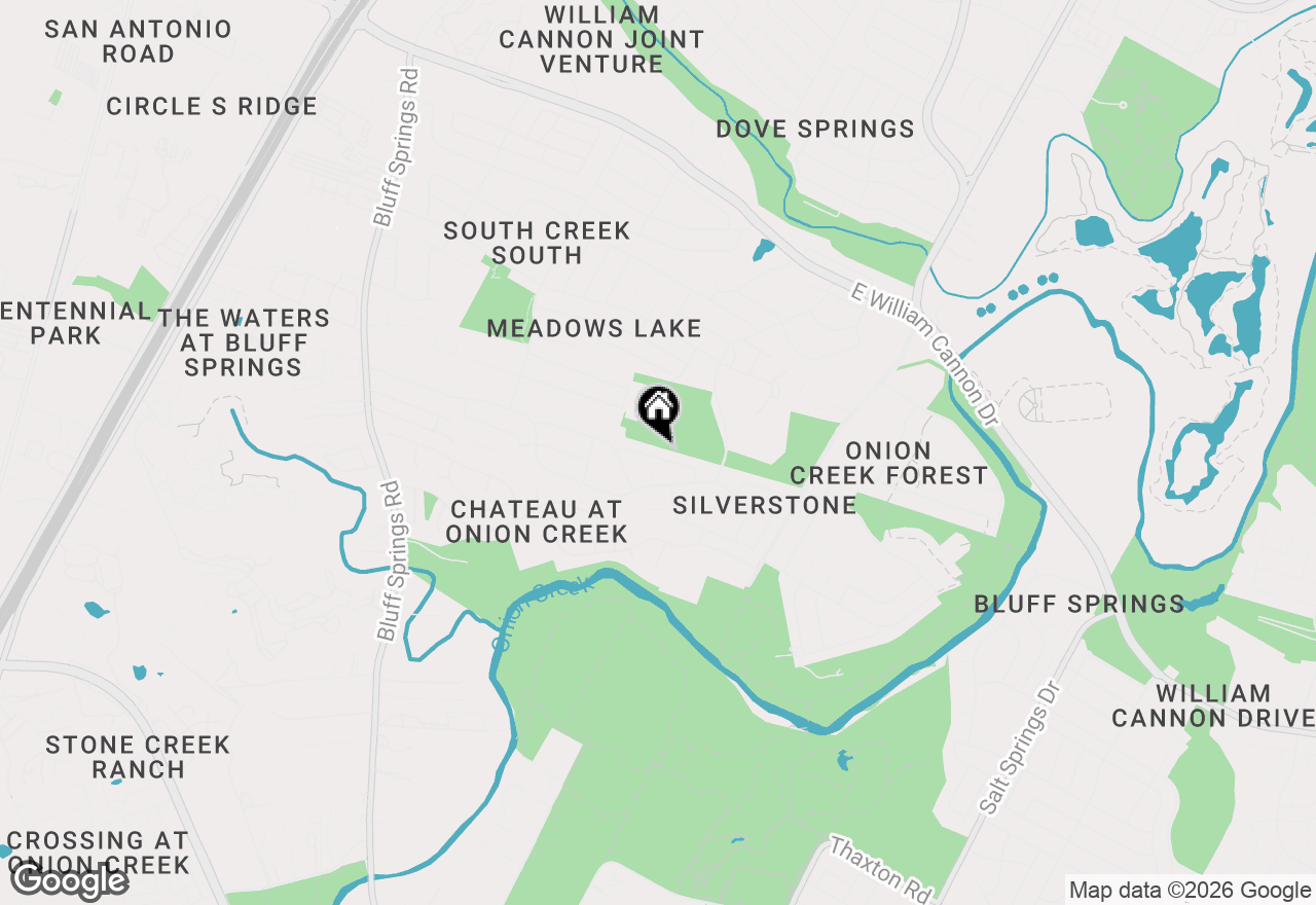 Map of 4616 Borage Dr, Austin, TX 78744