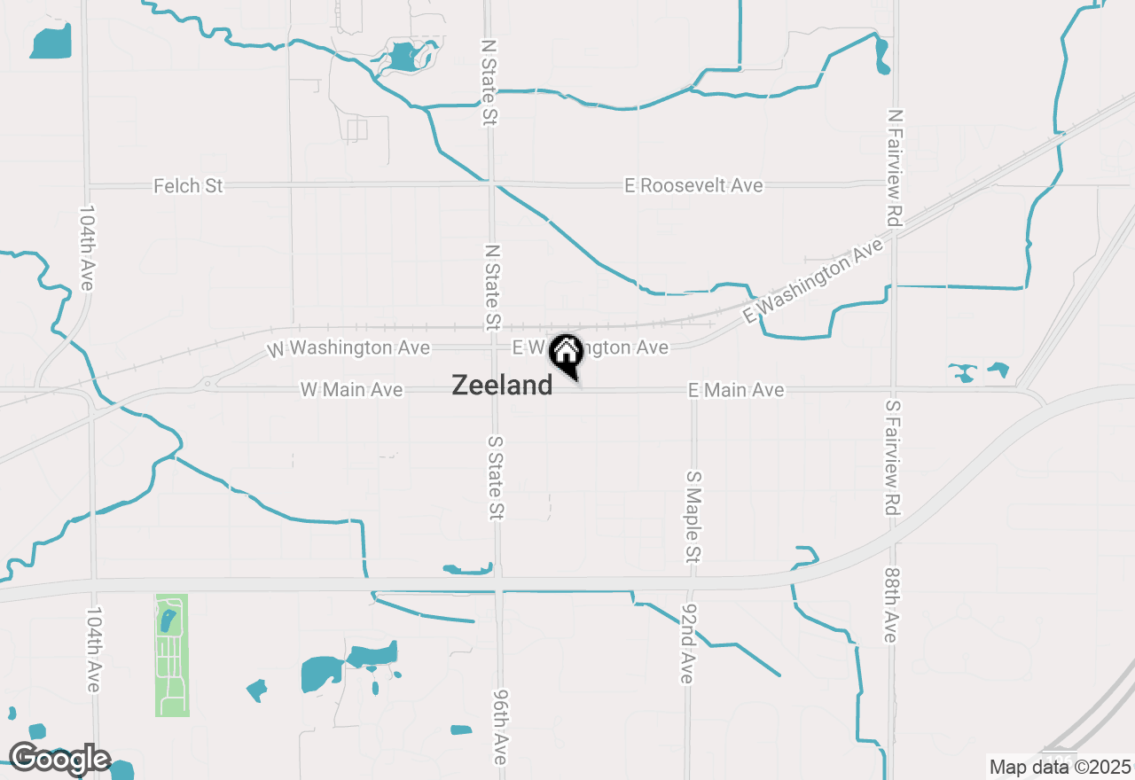 Map of 140 E Main Avenue, Zeeland, MI 49464
