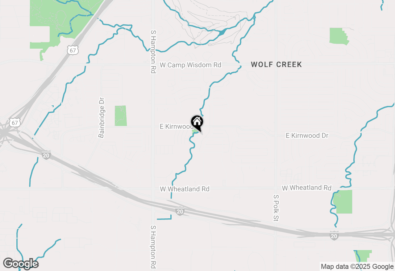 Map of 2006 Oak Garden Court, Dallas, TX 75232