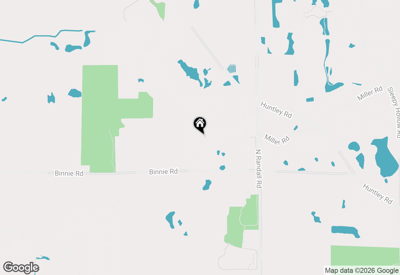Map of 1646 Gleneagle Drive, Carpentersville, IL 60110