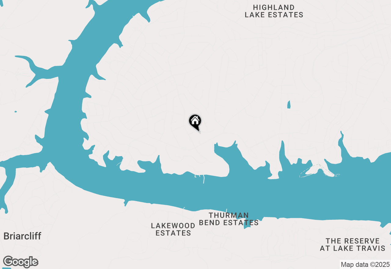 Map of 21109 Santa Paula Avenue, Lago Vista, TX 78645