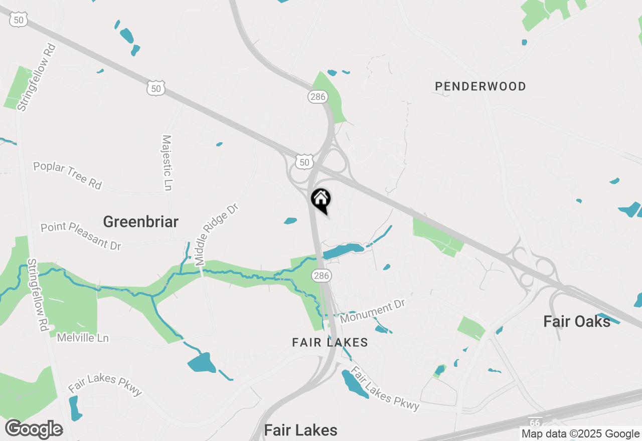 Map of 12608 Victoria Station Court, Fairfax, VA 22033