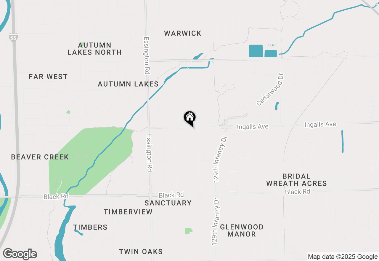 Map of 1118 Cassie Drive, Joliet, IL 60435
