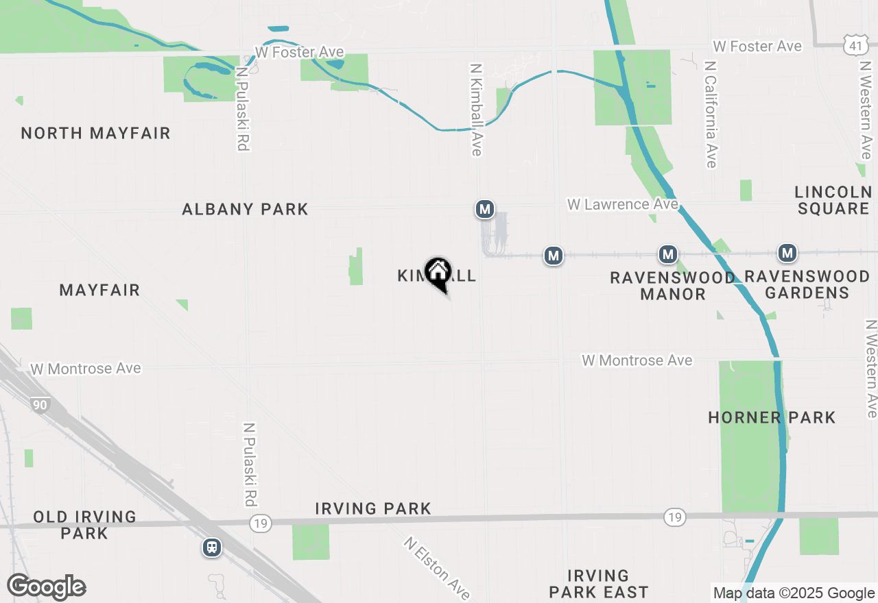 Map of 4534 N Saint Louis Avenue, Chicago, IL 60625