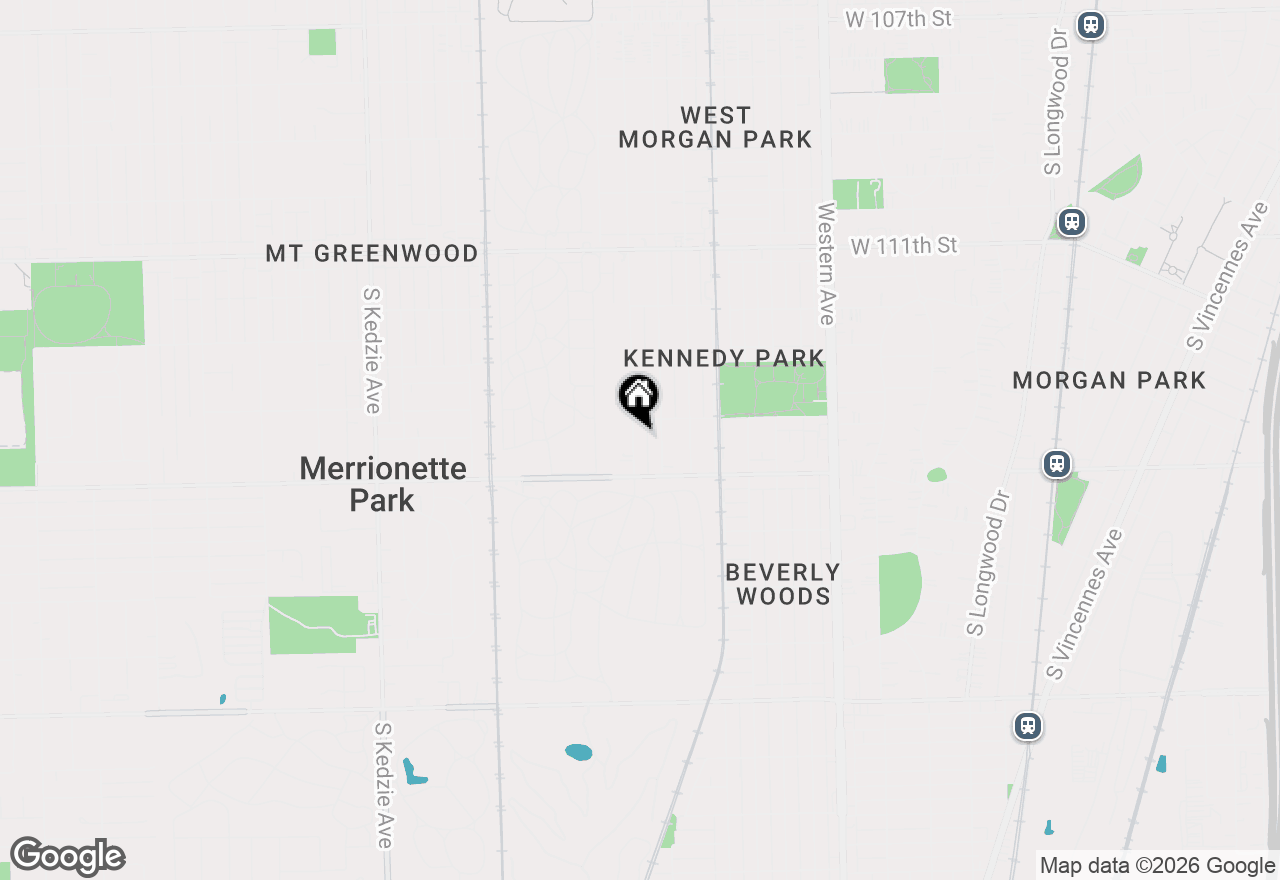 Map of 11419 S Fairfield Avenue, Chicago, IL 60655