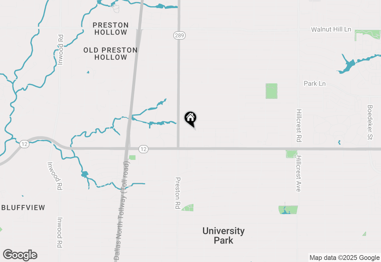 Map of 6135 Bandera Avenue #A, Dallas, TX 75225