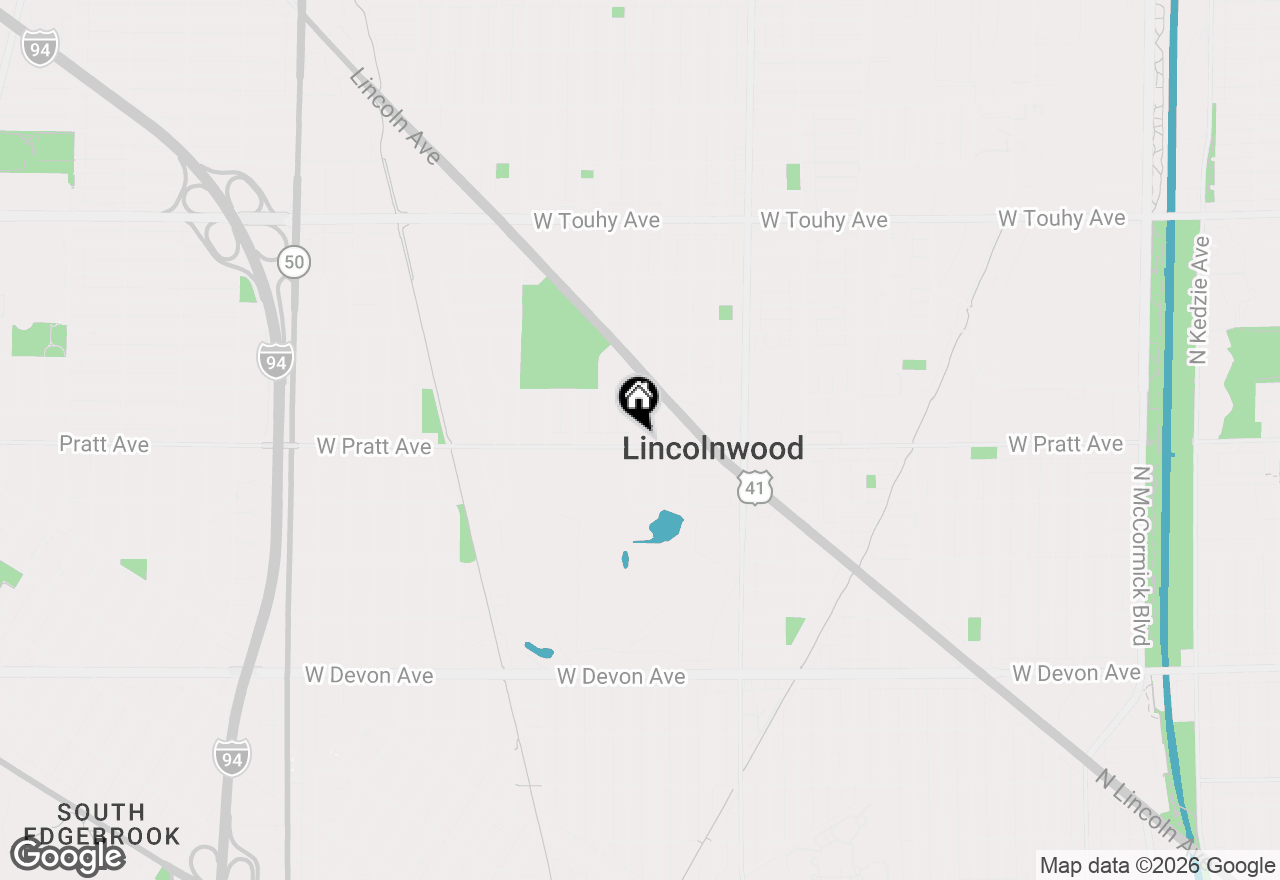Map of 6803 N Keeler Avenue, Lincolnwood, IL 60712
