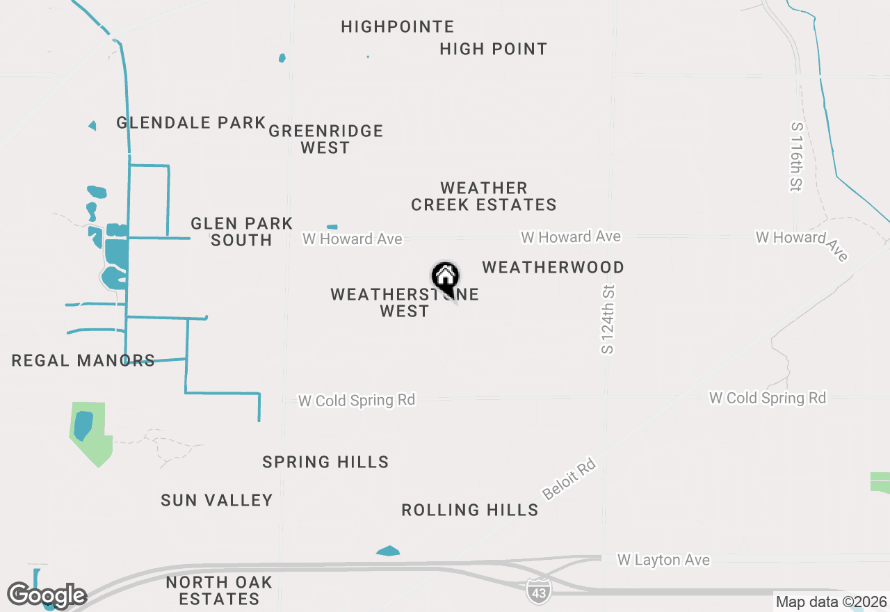 Map of 13130 W Scarborough Dr, New Berlin, WI 53151