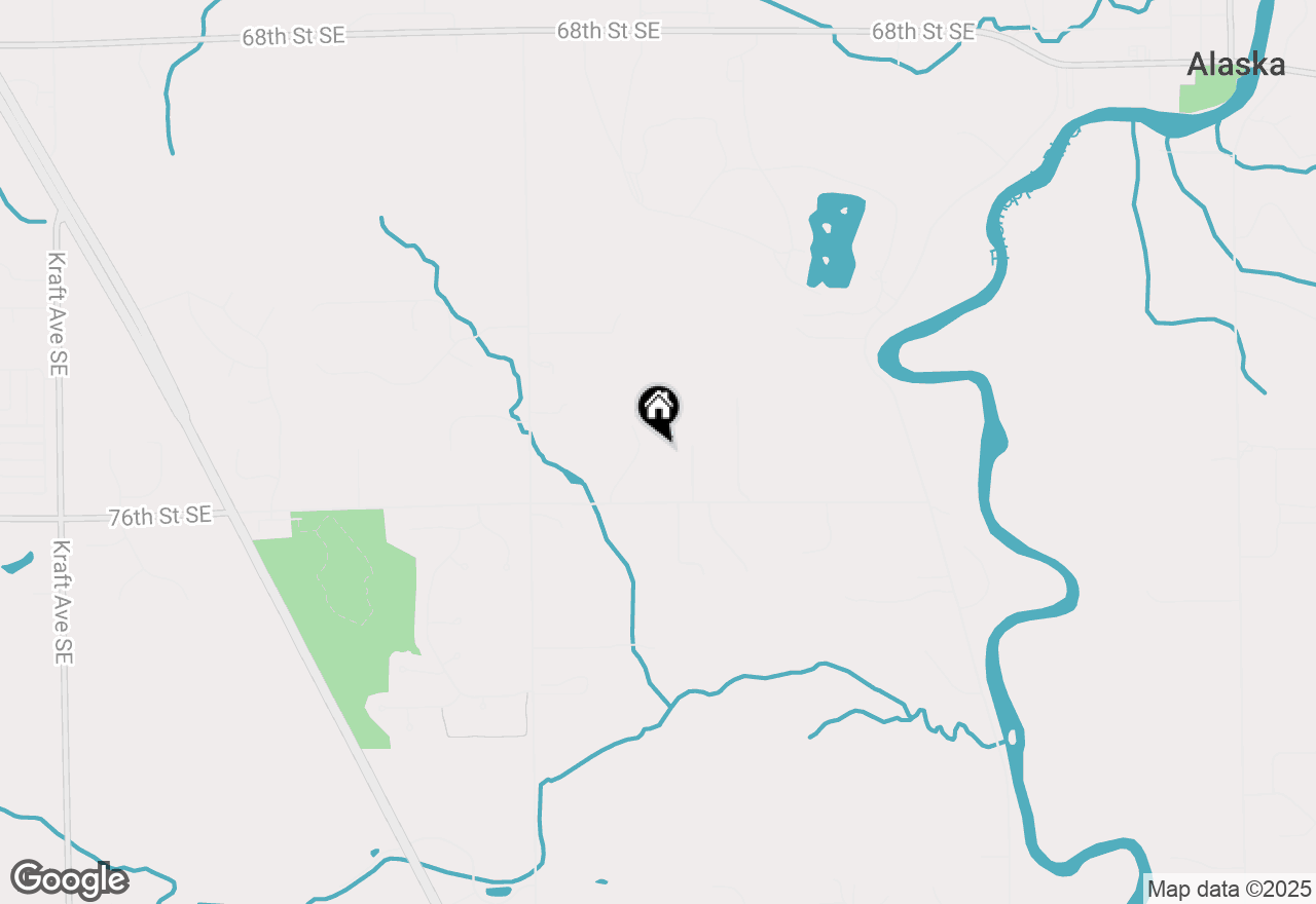 Map of 7548 Willow Pointe Drive, Caledonia, MI 49316