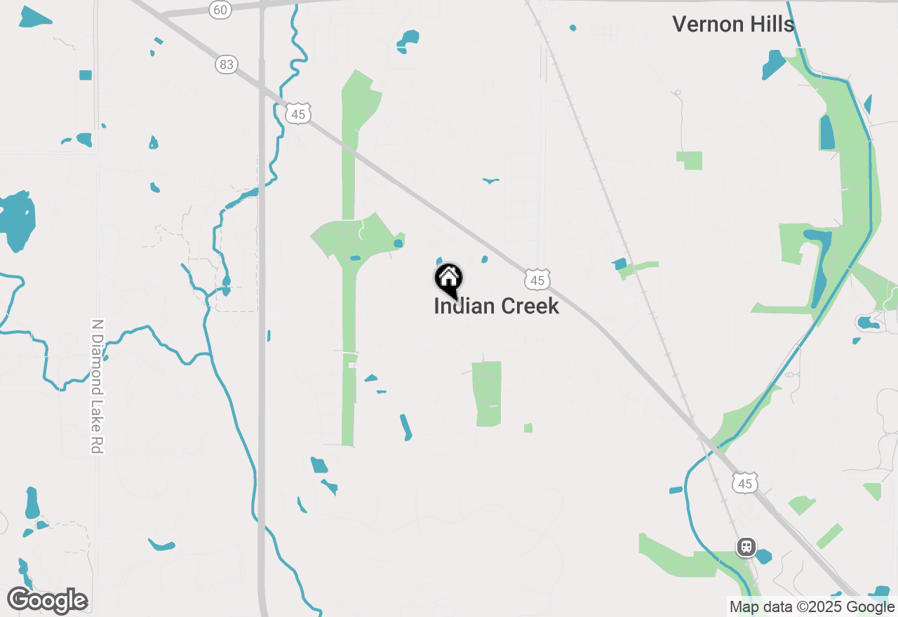 Map of 720 Darby Court, Indian Creek, IL 60061