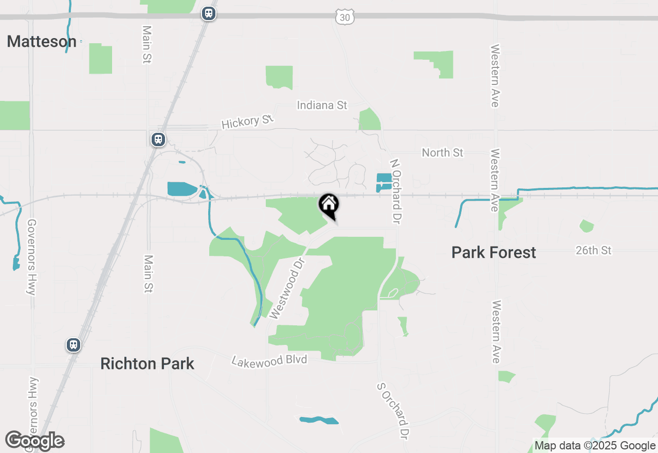 Map of 144 Westwood Drive, Park Forest, IL 60466