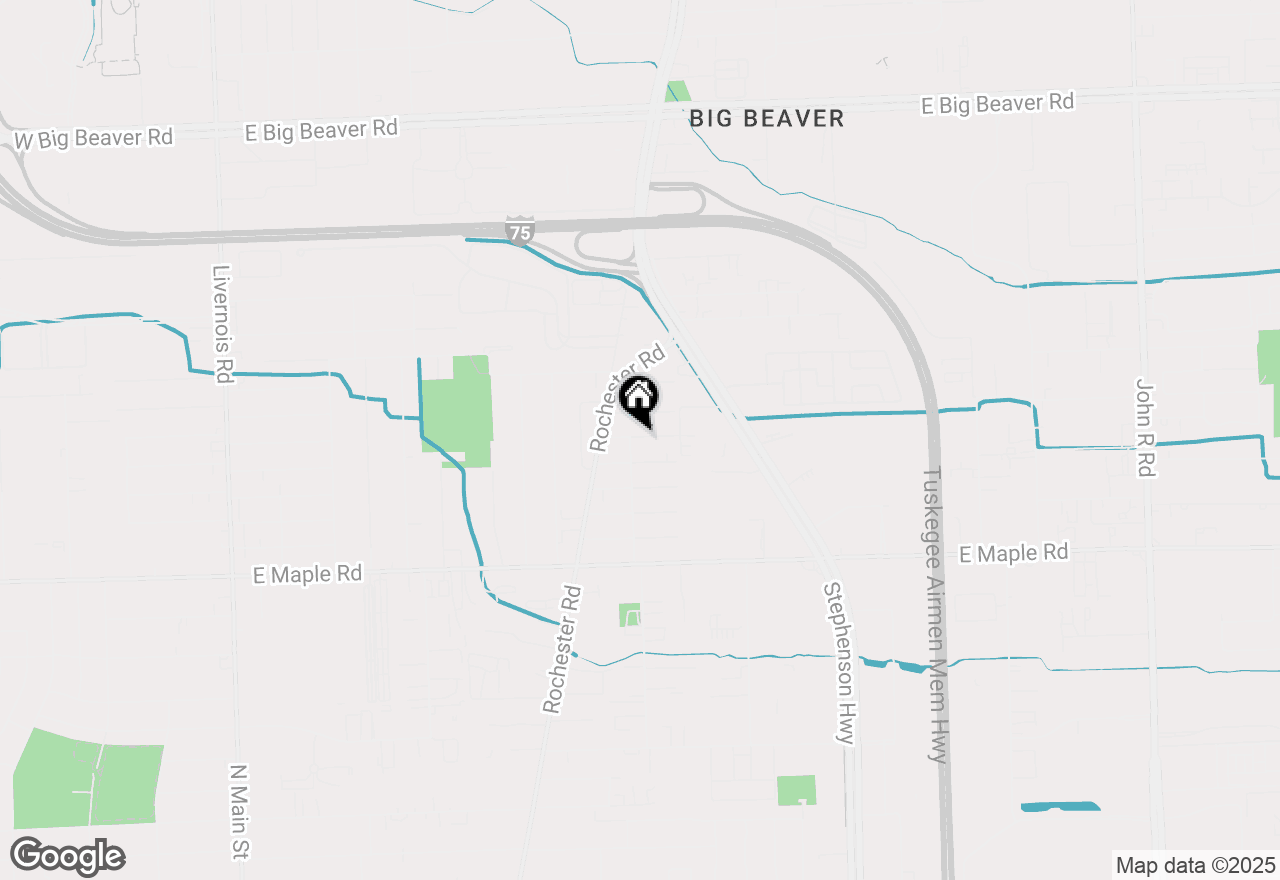 Map of 1058 Arthur Drive, Troy, MI 48083