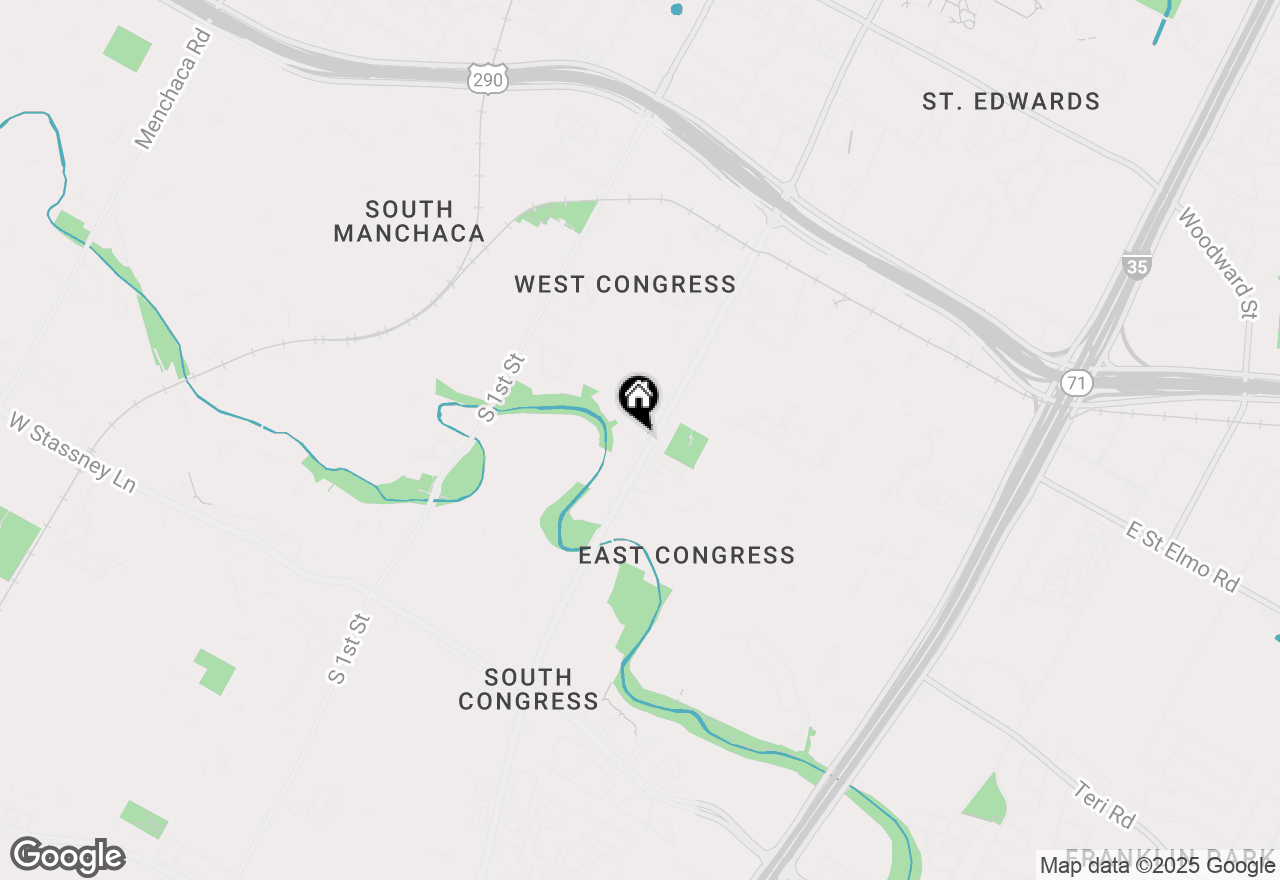 Map of 4801 S Congress Ave #G2, Austin, TX 78745