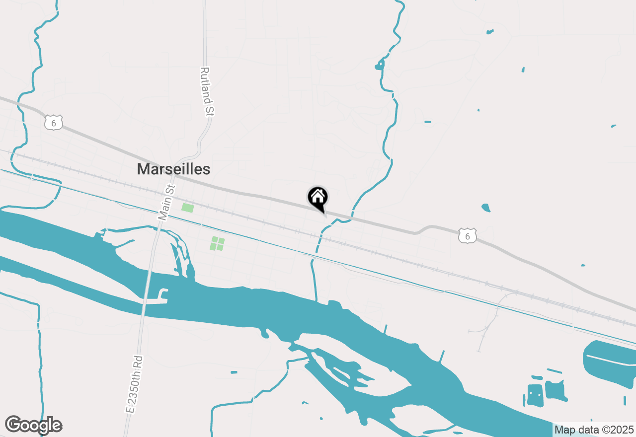 Map of 818 Union Street, Marseilles, IL 61341