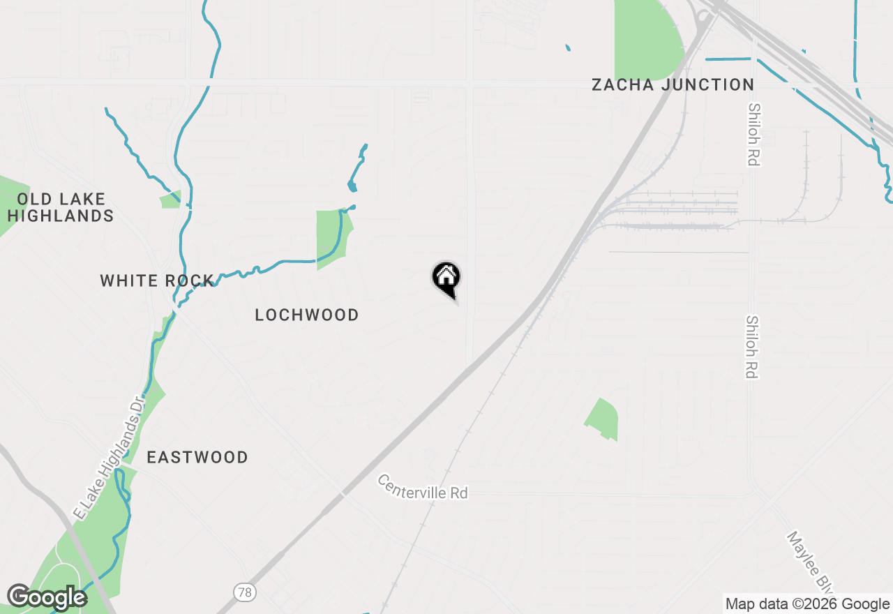 Map of 11321 Wyatt Street, Dallas, TX 75218