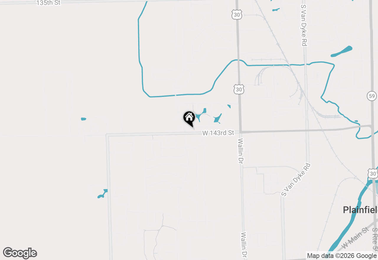 Map of (Address confidential), Plainfield, Illinois 60544