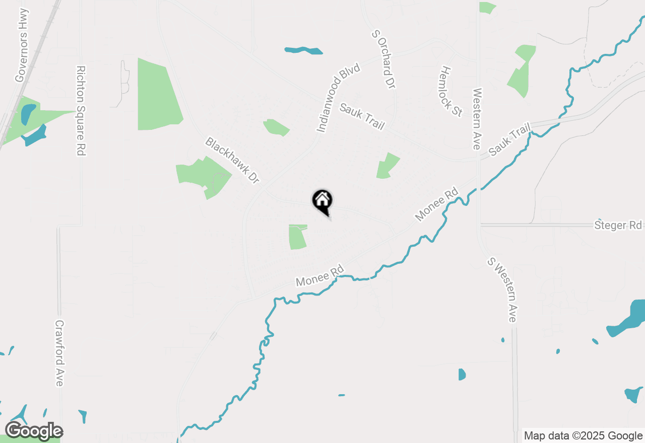 Map of 115 Nashua Street, Park Forest, IL 60466