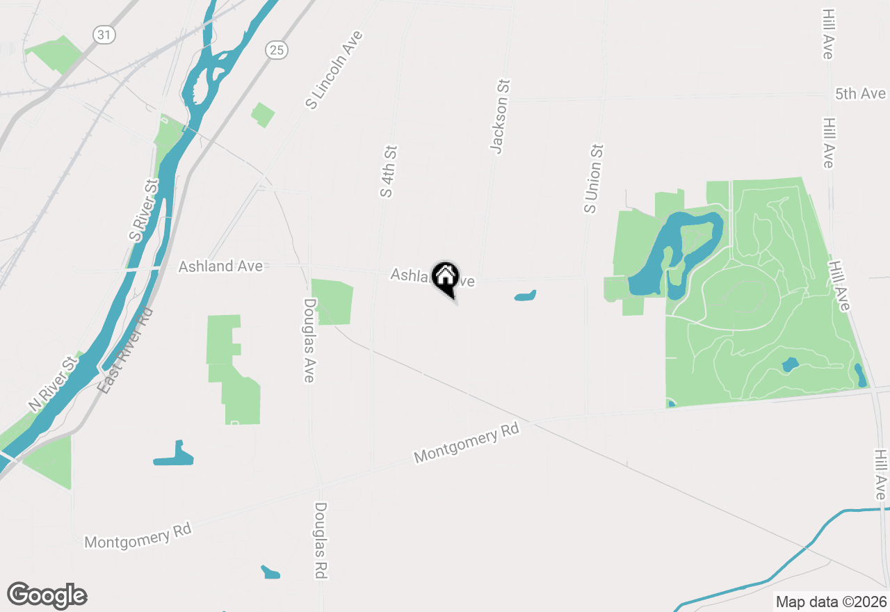 Map of 1035 Talma Street, Aurora, IL 60505