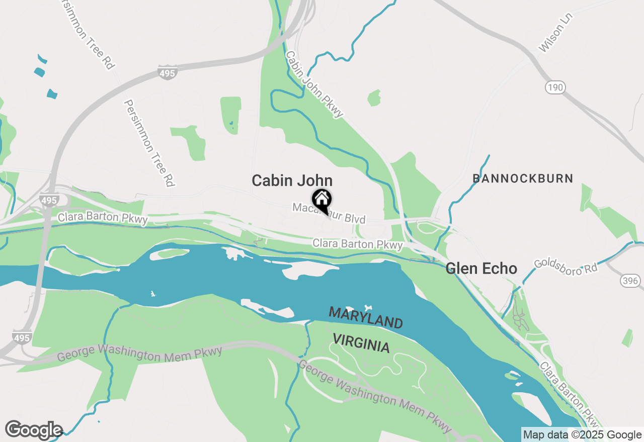 Map of 3 Mckay Circle, Cabin John, MD 20818