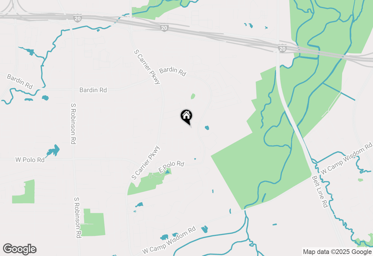 Map of 4533 Turnberry Lane, Grand Prairie, TX 75052