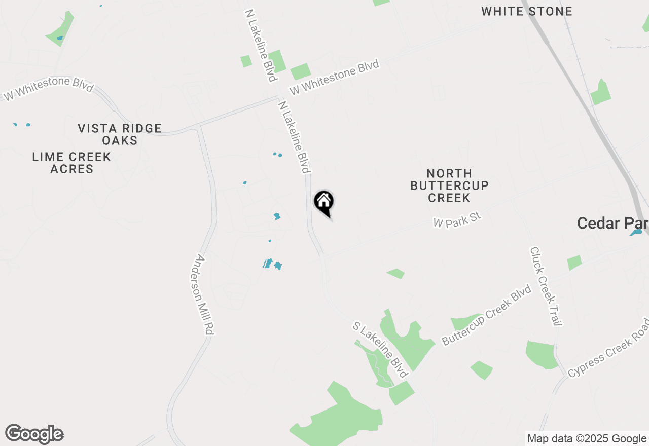 Map of 312 Parke Wind Way, Cedar Park, TX 78613