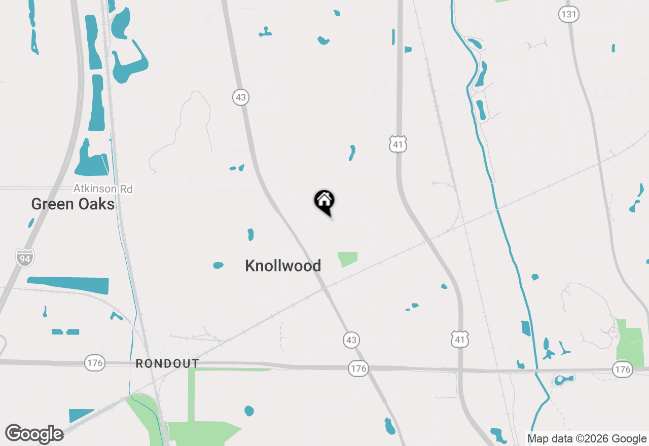 Map of 911 Safford Avenue, Lake Bluff, IL 60044