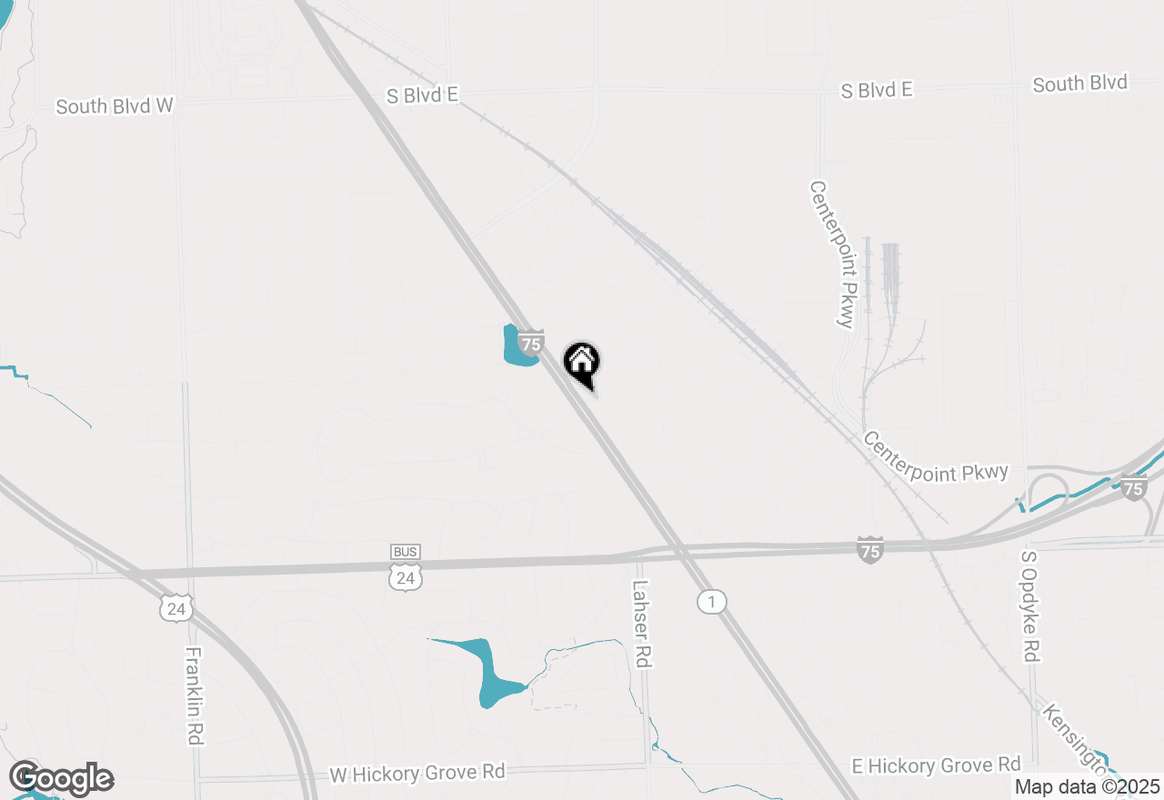 Map of 43700 Woodward Avenue #20, Bloomfield Hills, MI 48302