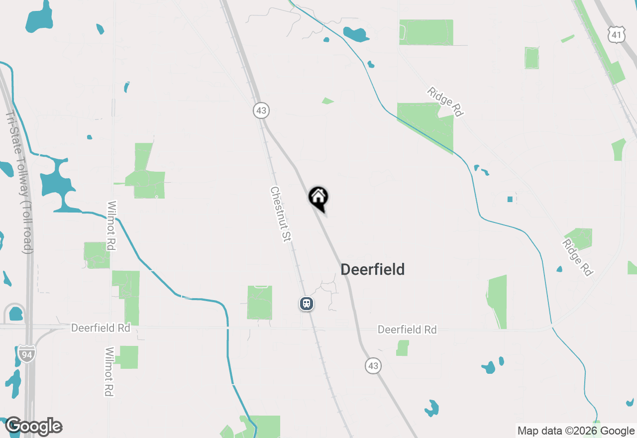 Map of 1183 Waukegan Road #1183, Deerfield, IL 60015