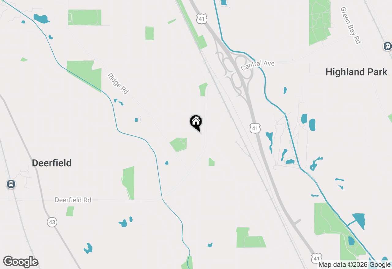 Map of 1746 Richfield Avenue, Highland Park, IL 60035