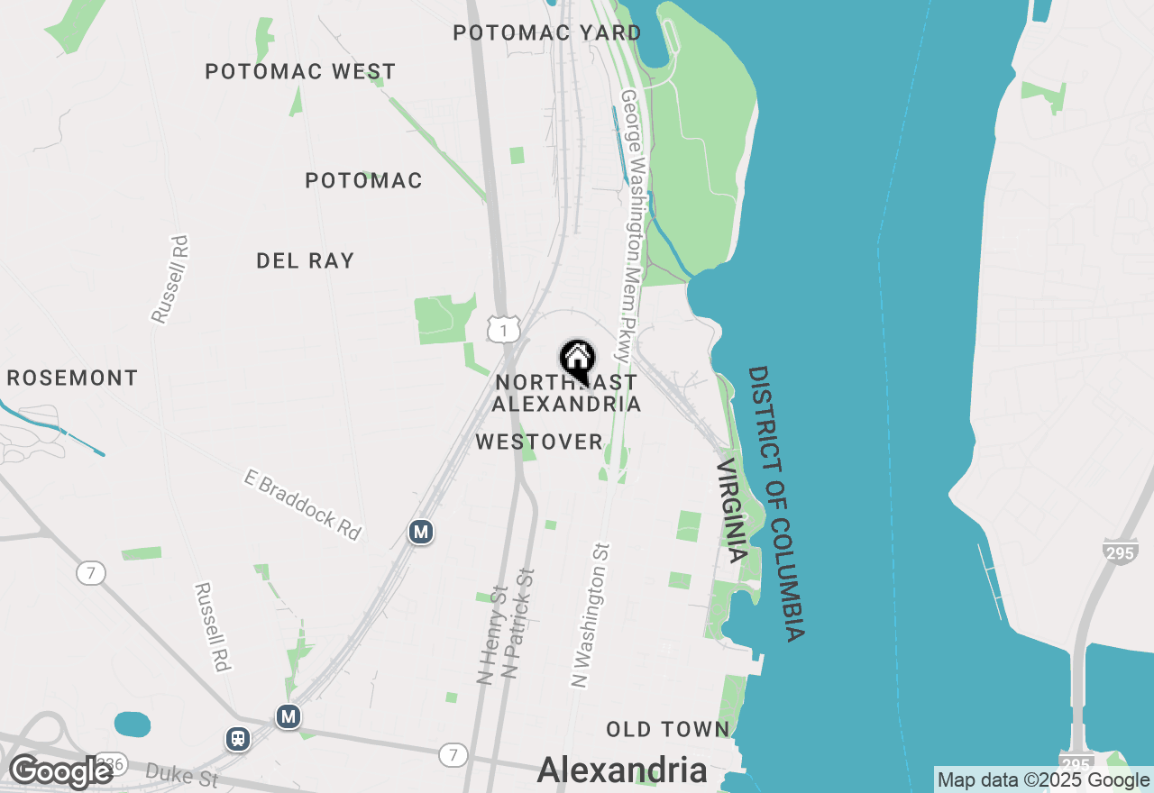 Map of 1312 Chetworth Court, Alexandria, VA 22314