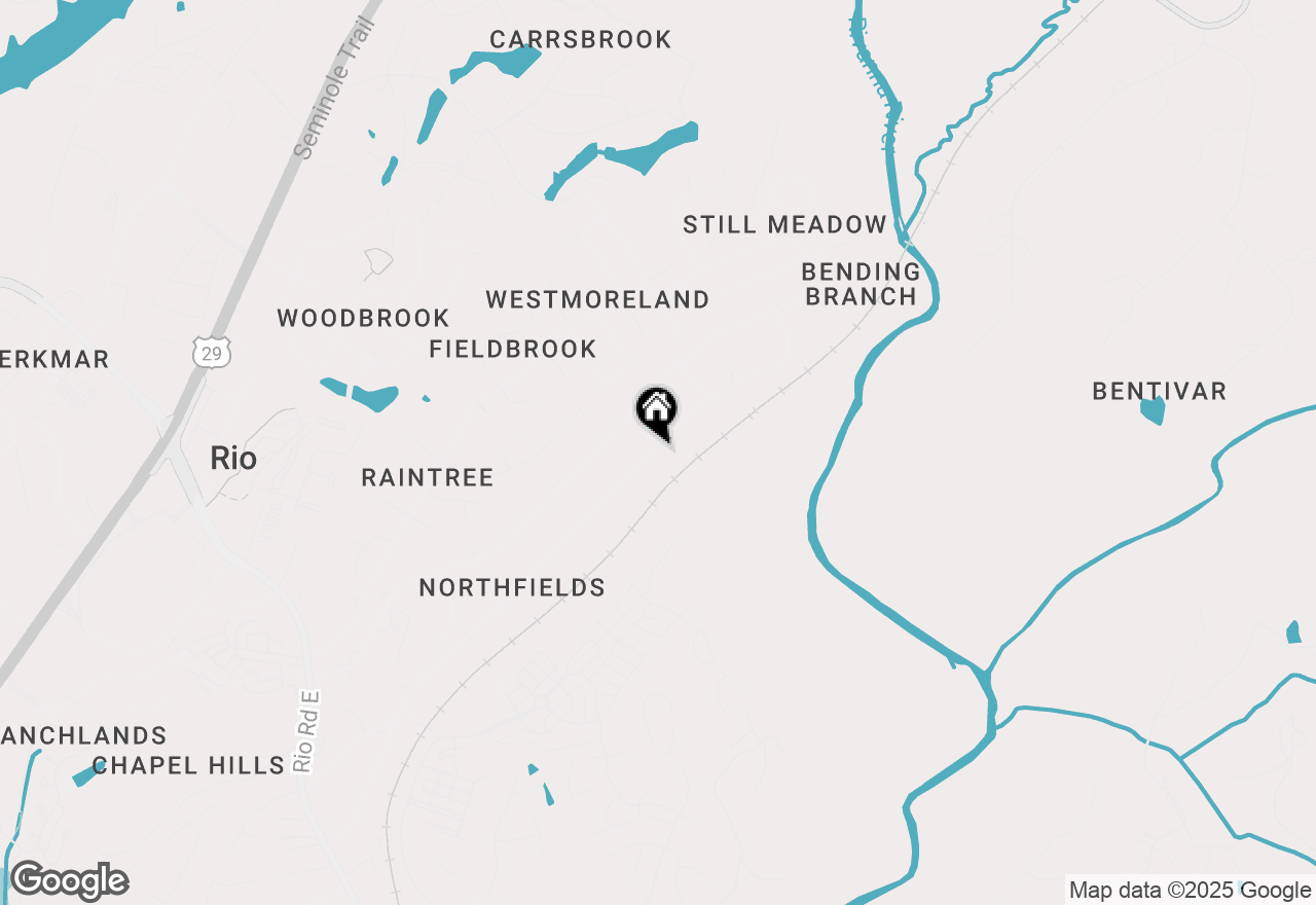 Map of 2710 Huntington Rd, Charlottesville, VA 22901